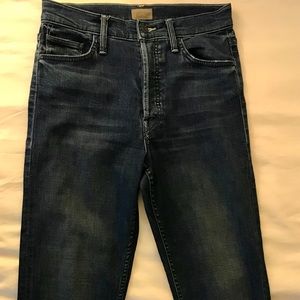 Mother The Tomcat Crop Straight Leg Jeans size 28